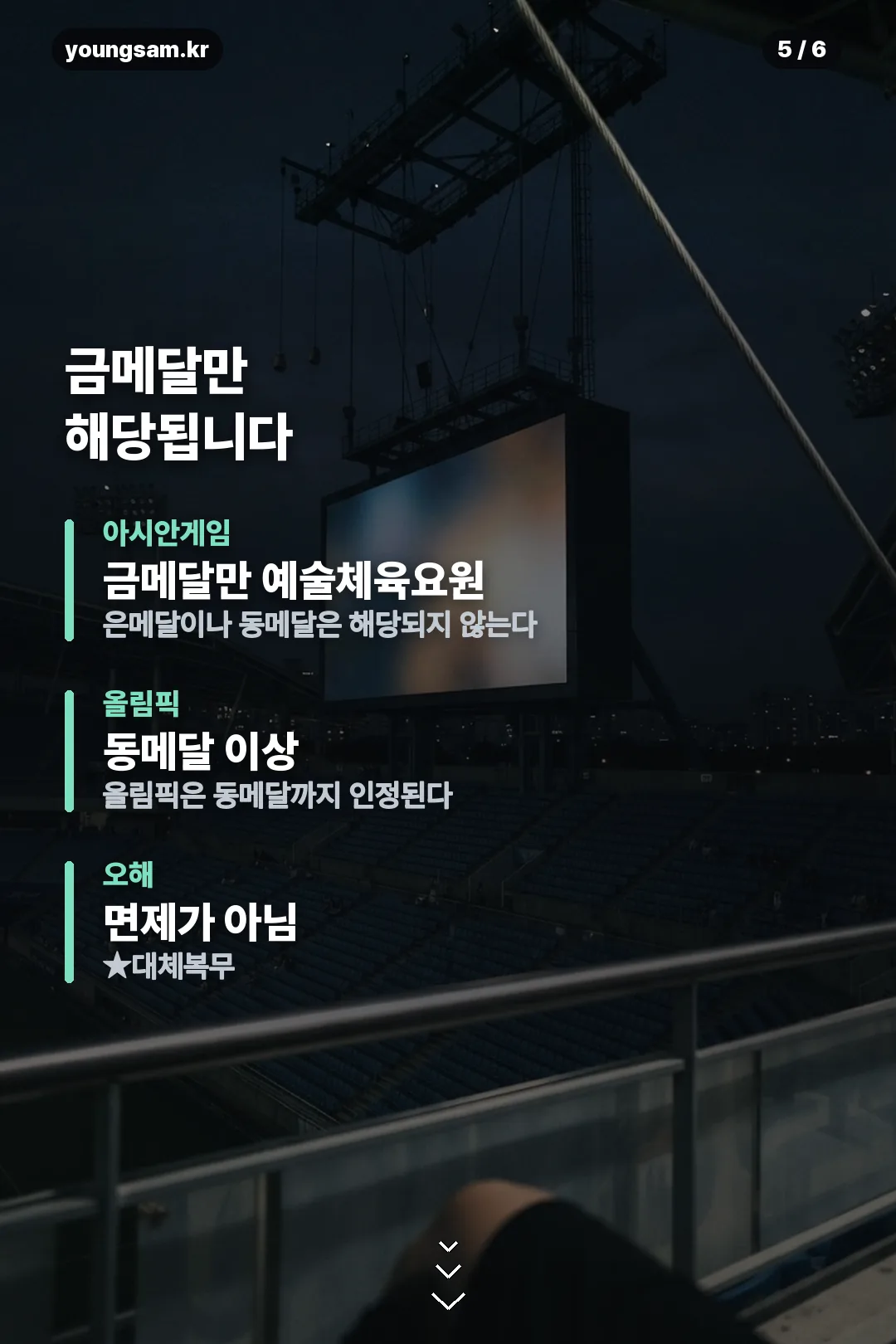 아시안게임 2026 정리 카드 5