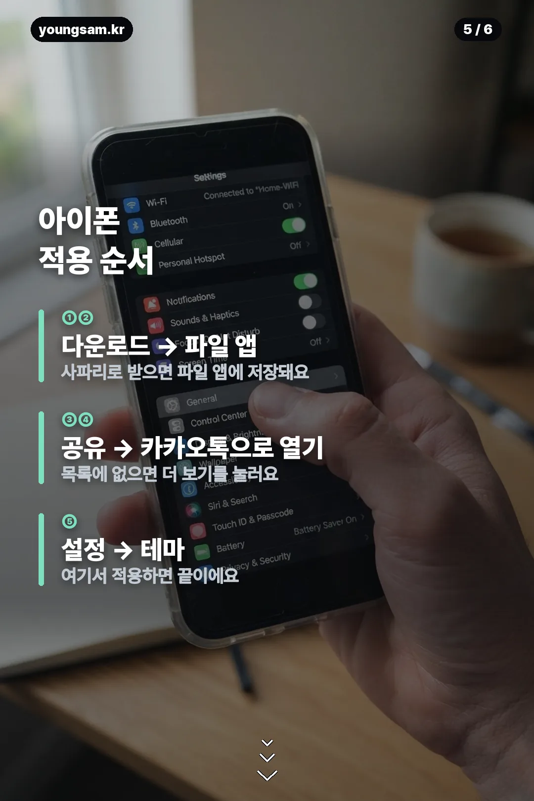 보라뚱쭝이 카톡테마 카드뉴스 5