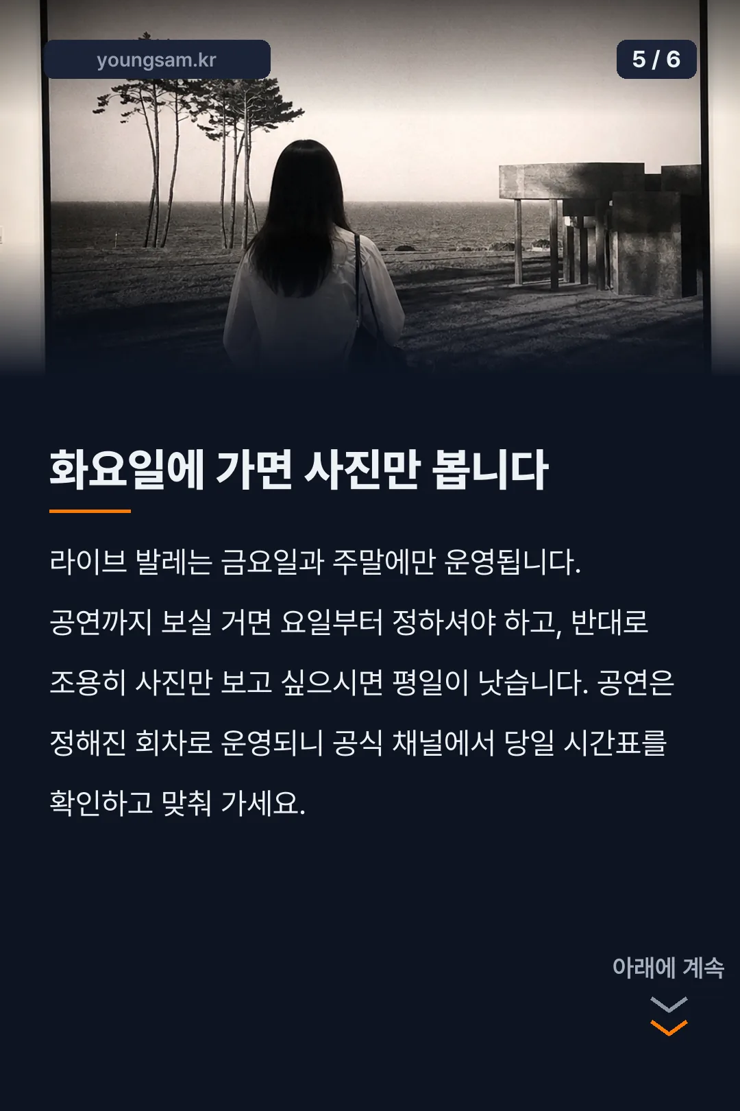 브래드 월스 사진전 카드뉴스 5