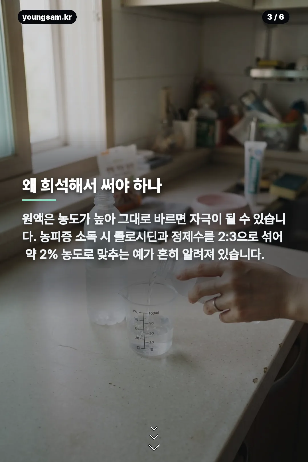 강아지 클로시딘 비율 카드뉴스 3