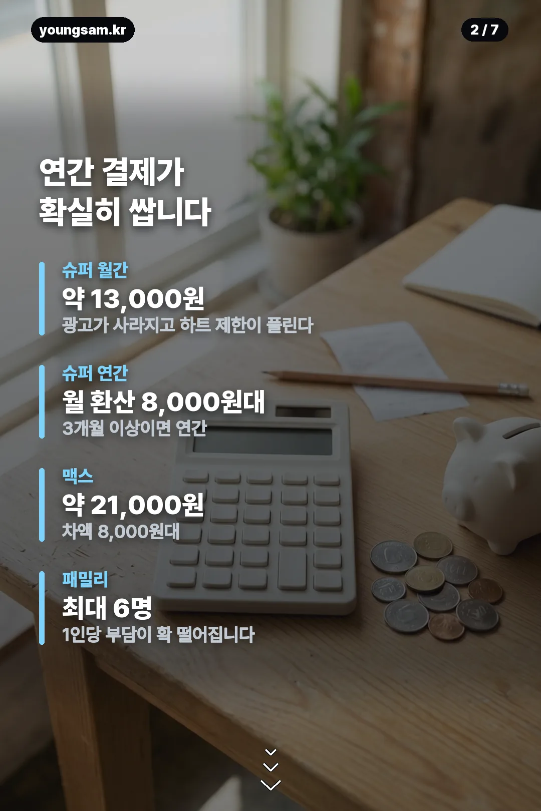 듀오링고 요금제 비교 카드 2