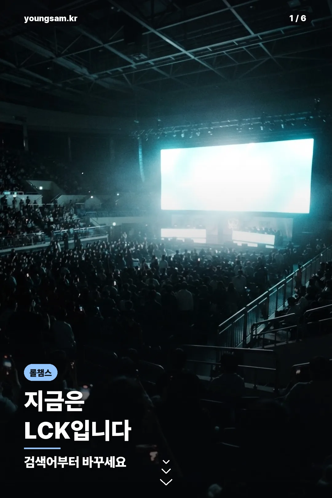 롤챔스 LCK 정리 카드 1