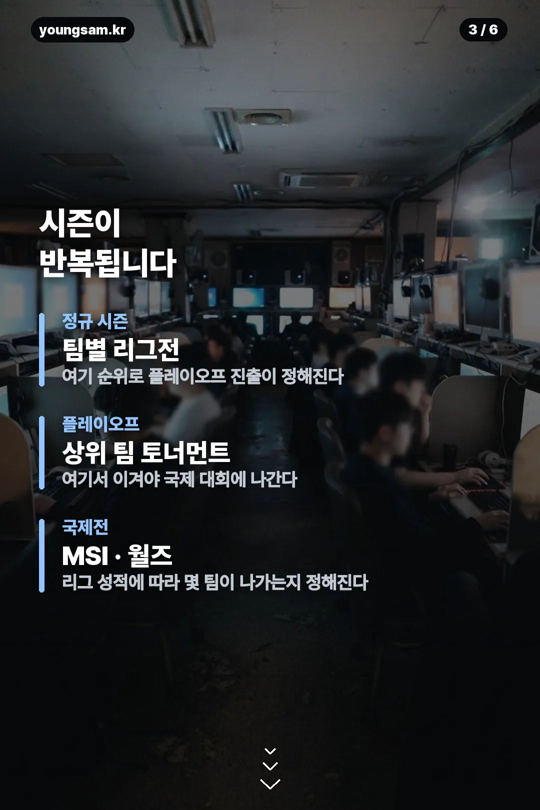 롤챔스 LCK 정리 카드 3