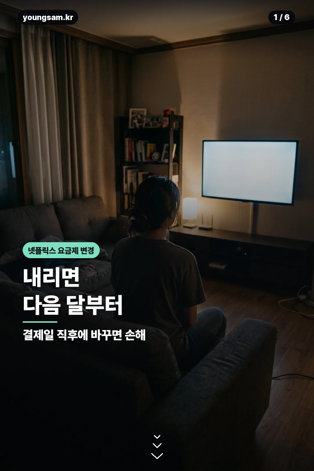 넷플릭스 요금제 변경 정리 카드 1