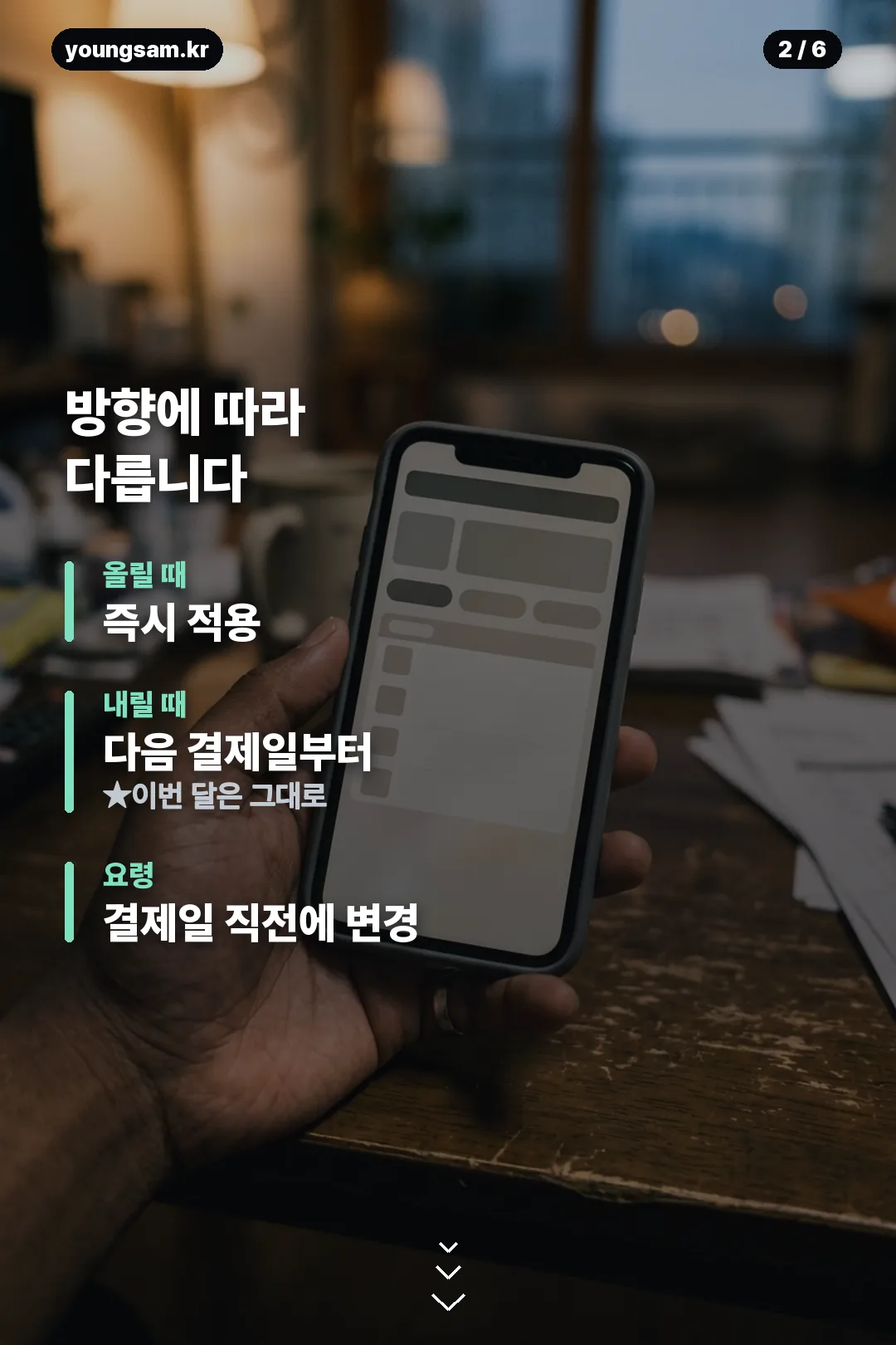 넷플릭스 요금제 변경 정리 카드 2