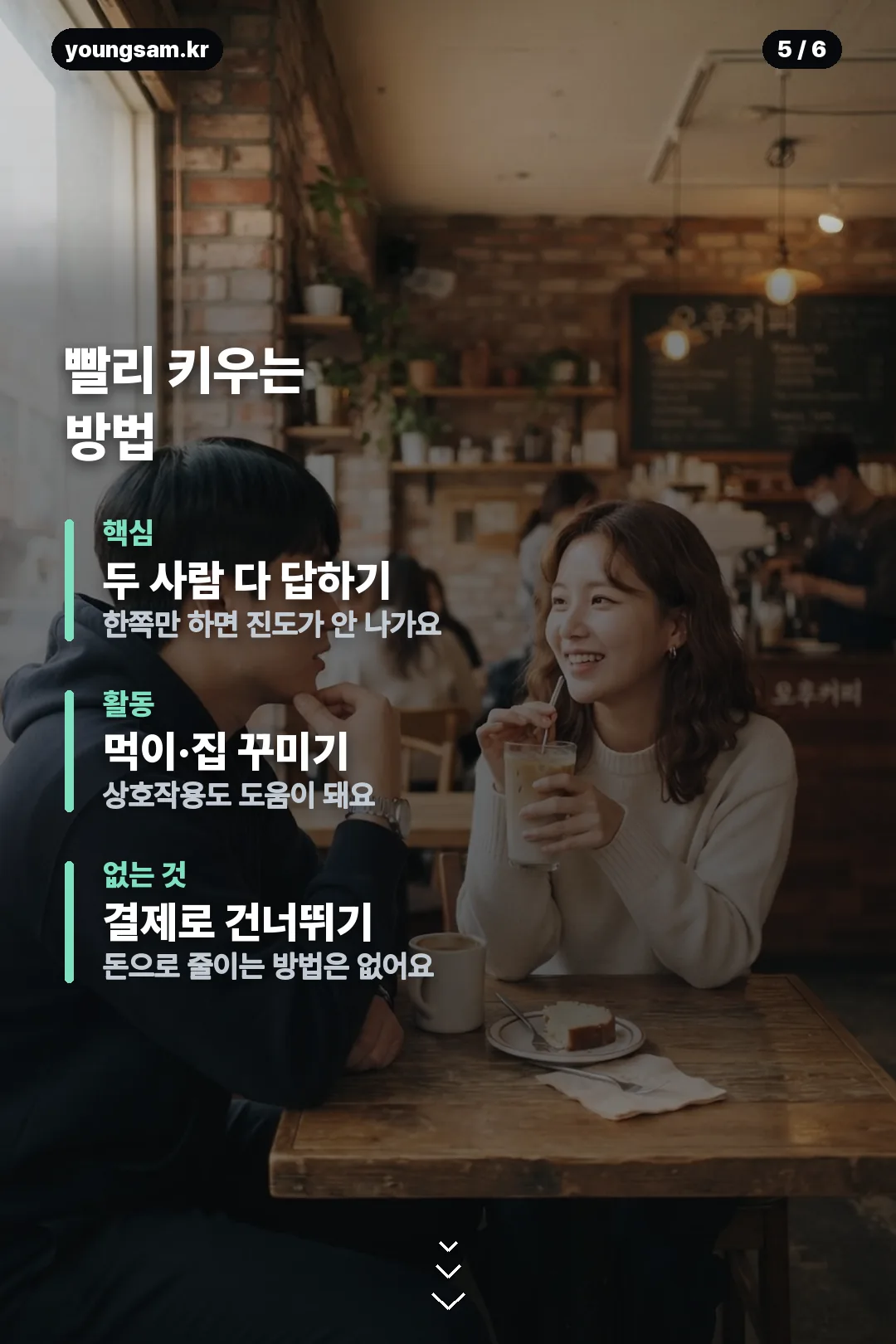 썸원 반려몽 성장 카드뉴스 5