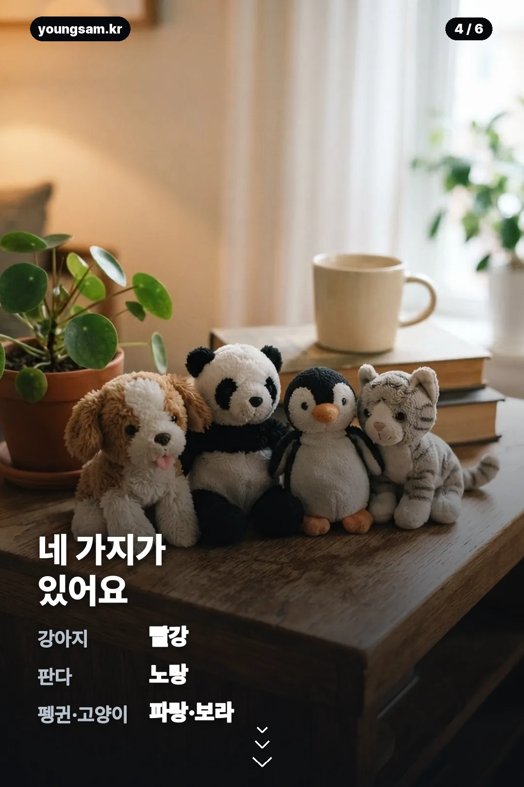 썸원 반려몽 종류 카드뉴스 4