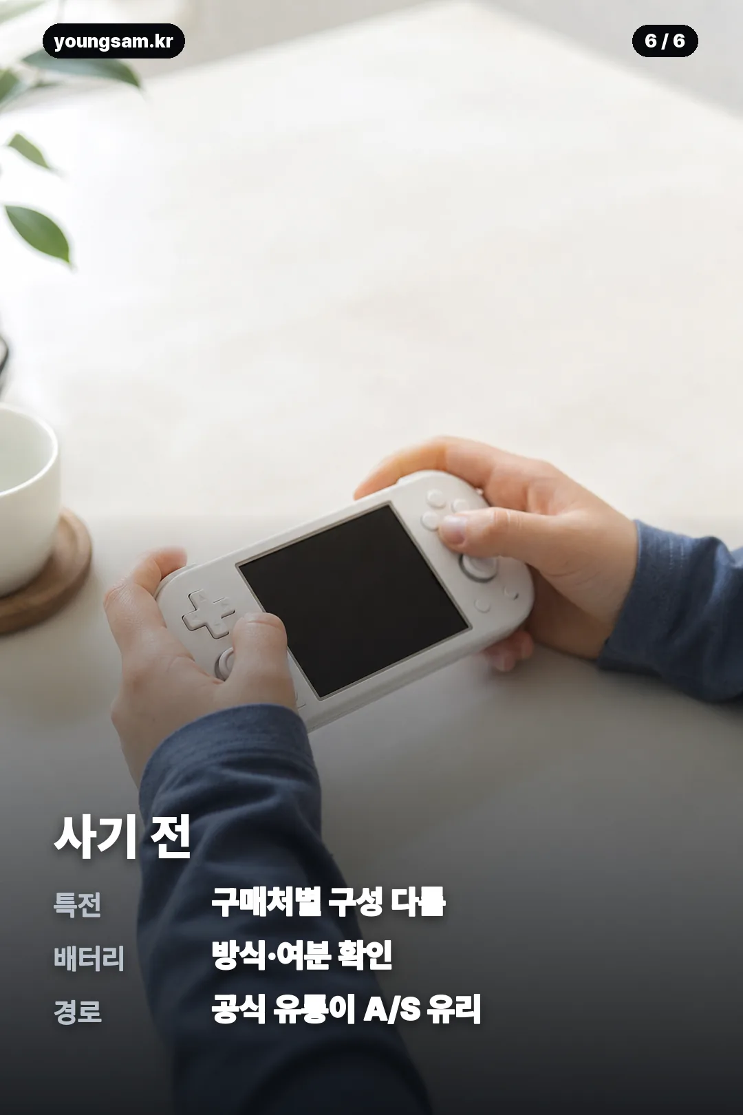 다마고치 파라다이스 기기 정보 카드 6