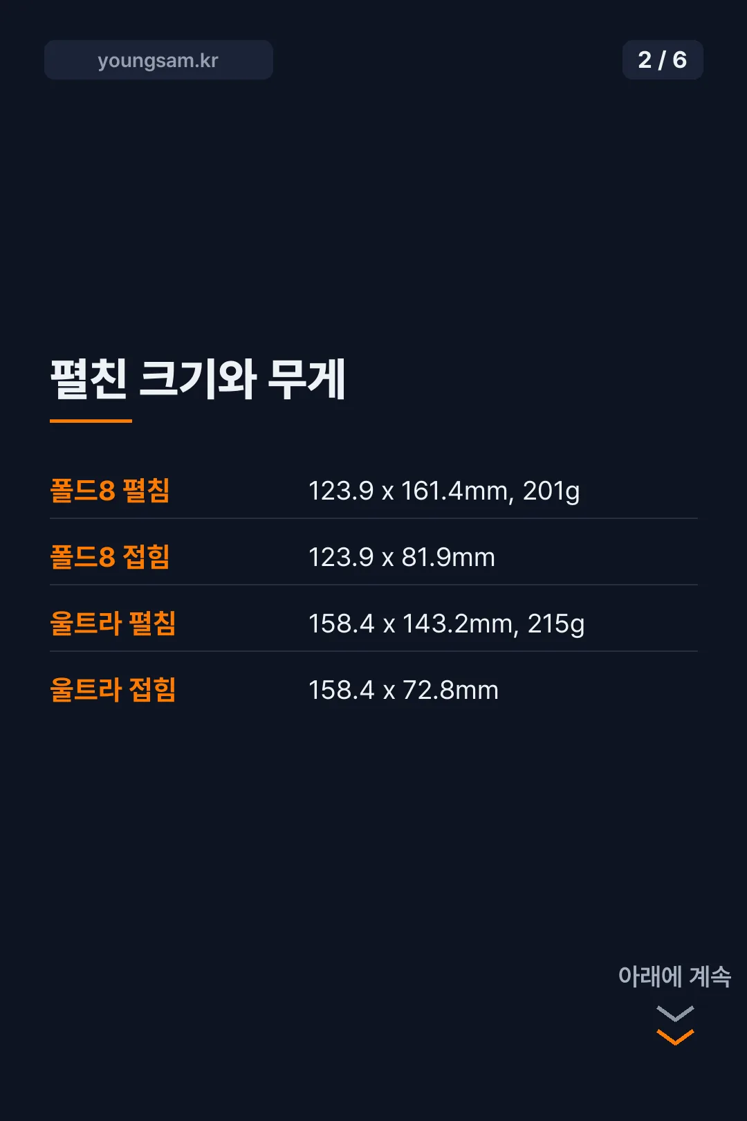 폴드8 차량용 거치대 고르는 기준 카드뉴스 2